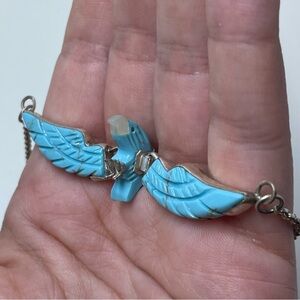 SOLD Turquoise Thunderbird Necklace